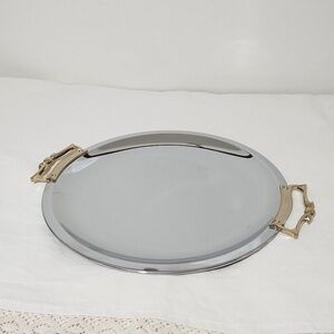 Made in USA. Vintage Kromex Serving Tray